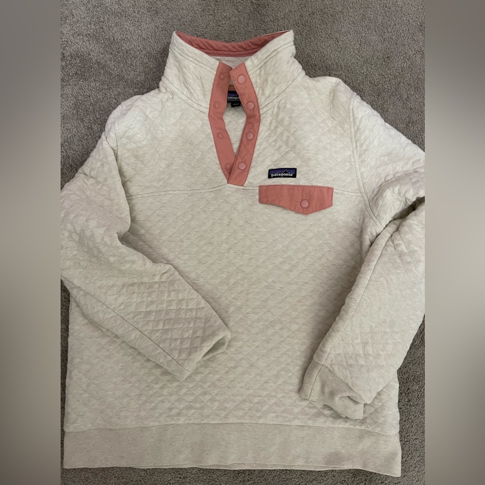 Patagonia Cotton Quilt Snap-T Pullover - Women's Large